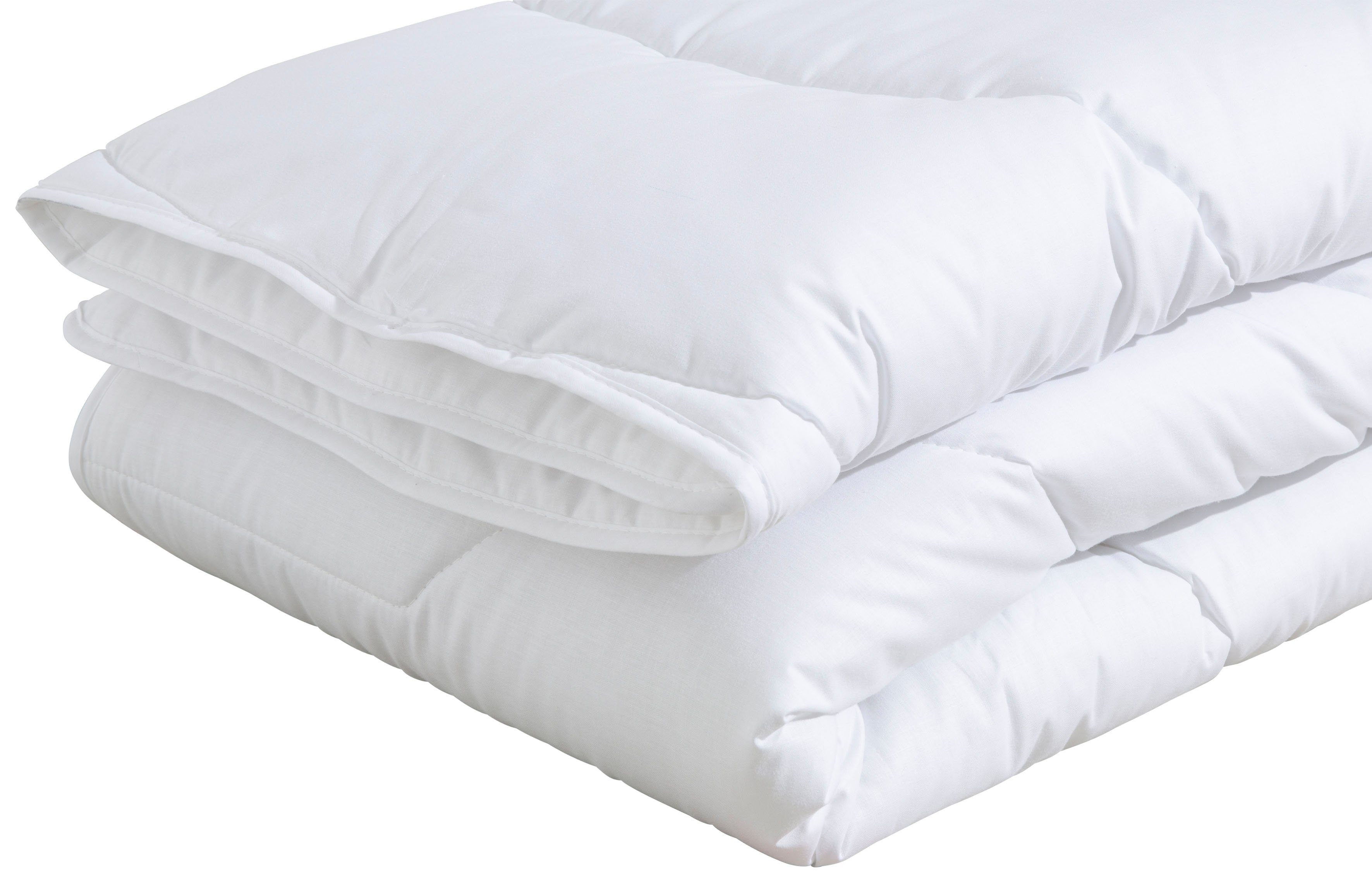 Microfaserbettdecke, Liesing, Bettdecke in 135x200 und weiter Größen erhältlich, Home affaire, Füllung: Tencel™ / Polyester, Bezug: Baumwolle, Frühling, Sommer & Winterbettdecke