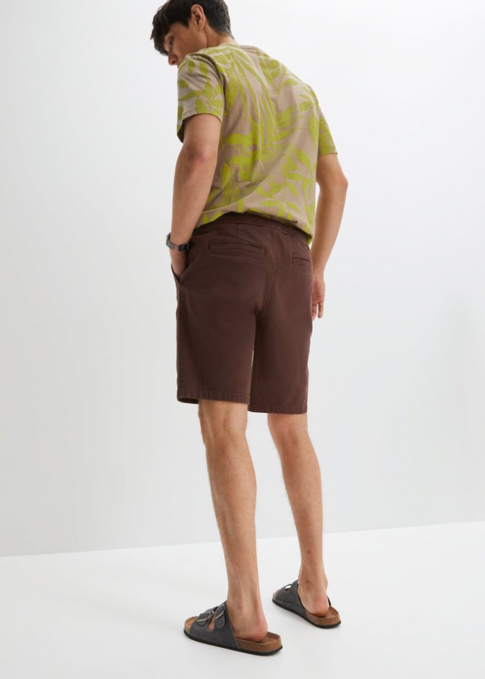 Coloured Jeans-Bermuda, Loose Fit