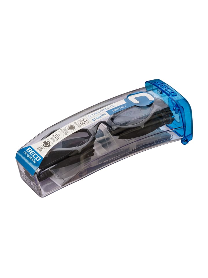 BECO the world of aquasports Schwimmbrille Monterey in schwarz günstig kaufen onesize