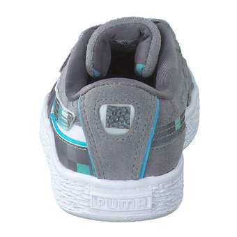 PUMA Suede Minecraft PS Sneaker in grau