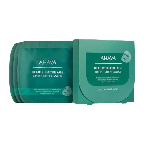Ahava Beauty Before Age Μάσκα προσώπου 6 τεμαχίων