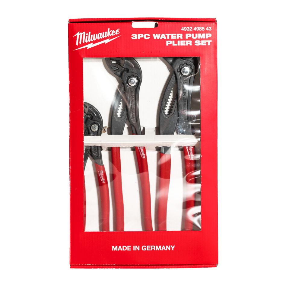 Set clește pentru pompă de apă Milwaukee Accessories 4932498543 (3 piese)