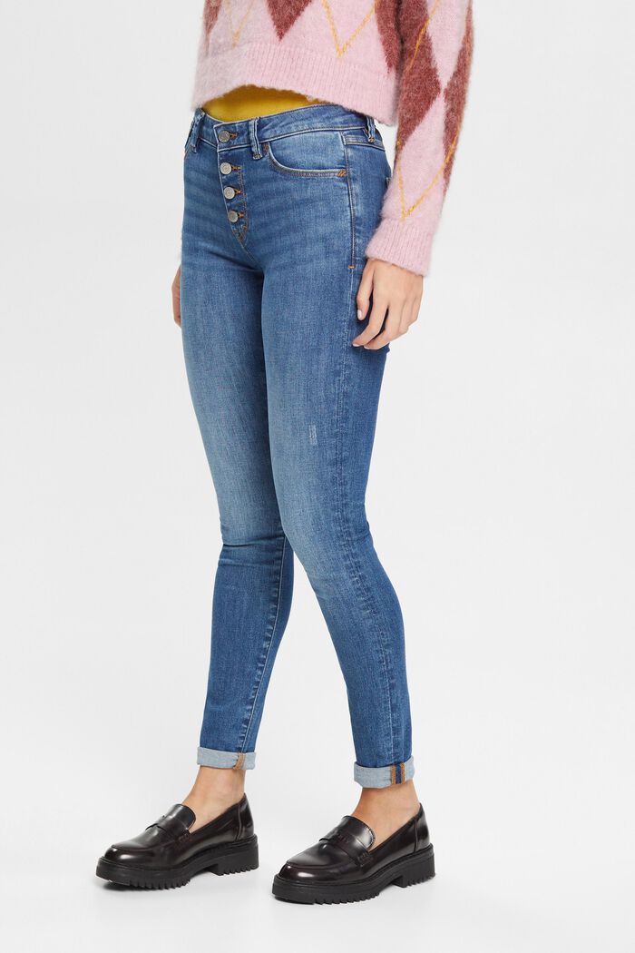 Stretch-Jeans mit Skinny-Fit