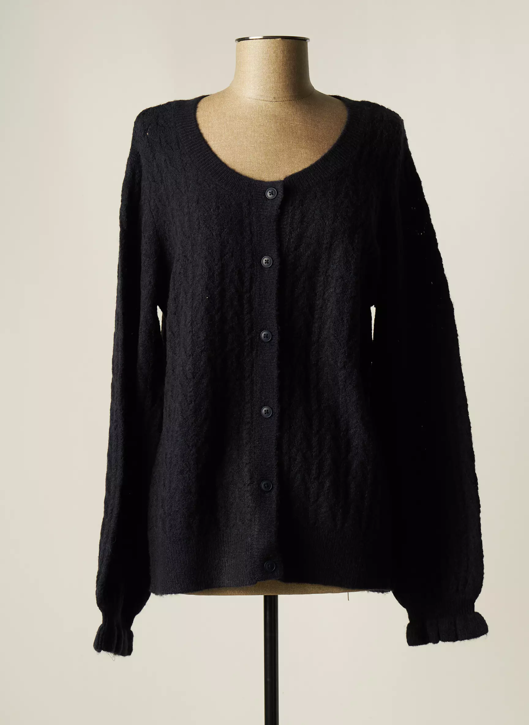 Julie Guerlande Cardigans Femme couleur bleu