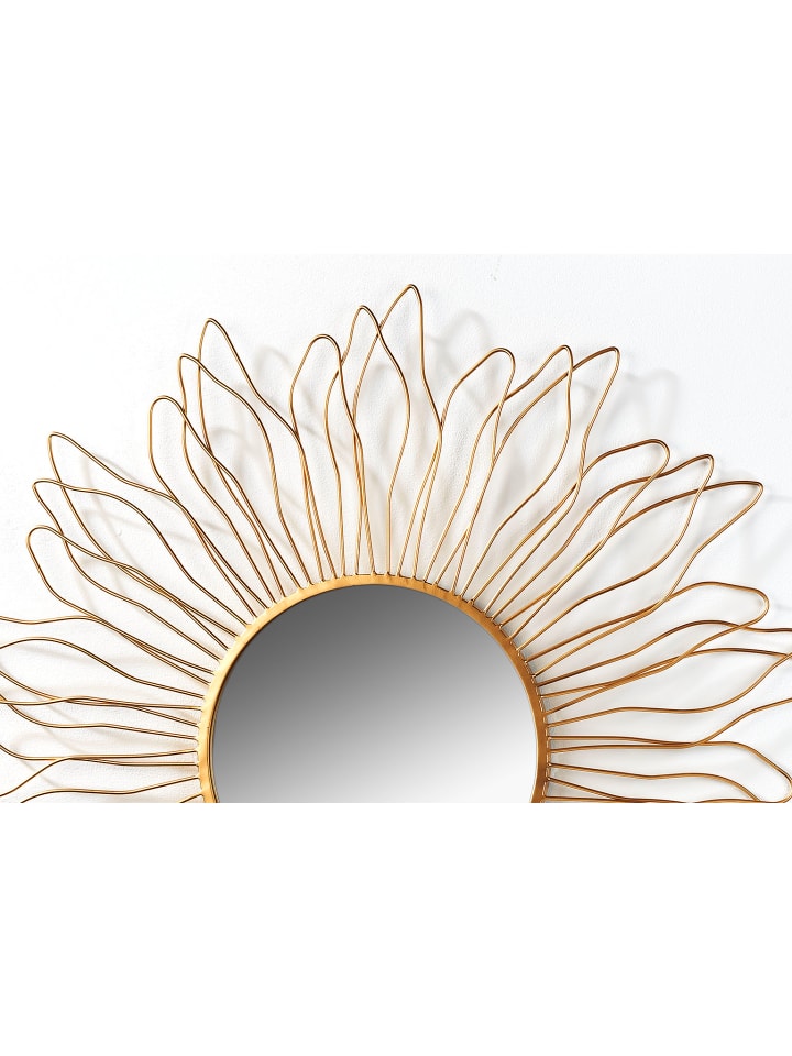 kobolo Wandspiegel WALLMIRRORSUN in Gold günstig kaufen onesize