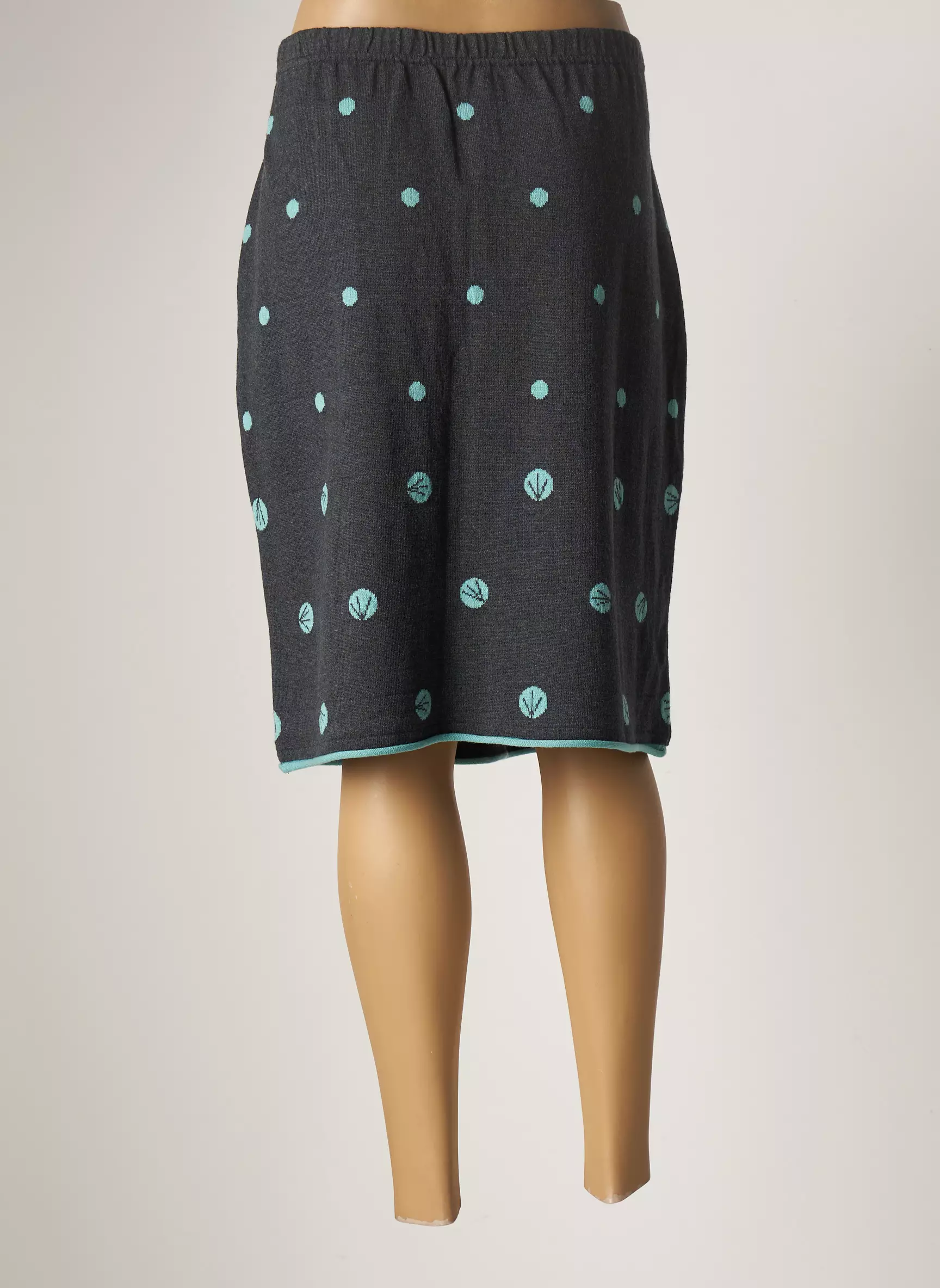 Telmail Jupes Mi Longues Femme couleur gris