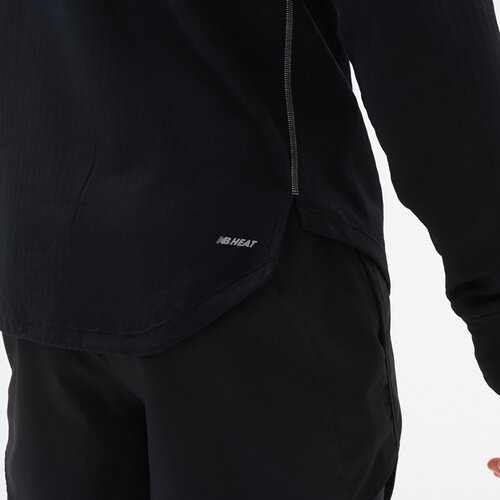 HERREN T-SHIRT NB HEAT GRID HALF ZIP