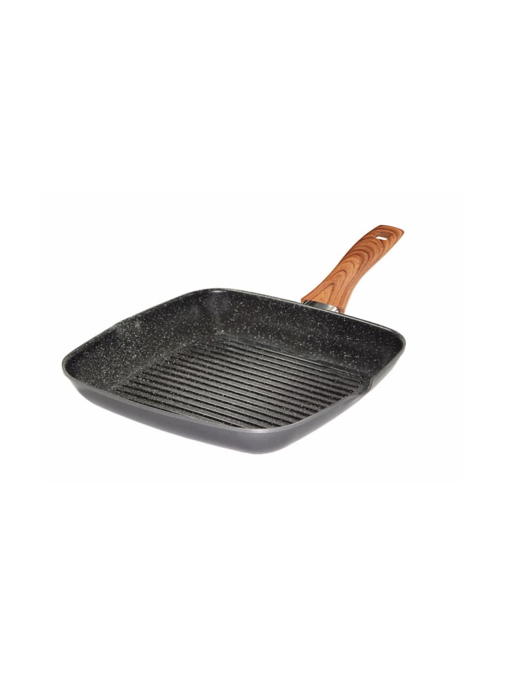 Stoneline Grillpfanne 28 cm | ohne Deckel in Anthrazit günstig kaufen 28 x 28 cm