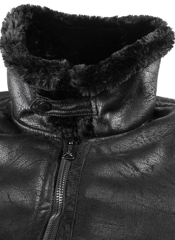 ALPHA INDUSTRIES, Jacke, Mikrofaser, schwarz