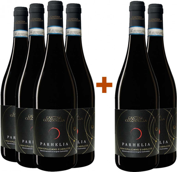 4+2 Paket Parhelia Montepulciano d'Abruzzo DOC - Cantina Colonnella