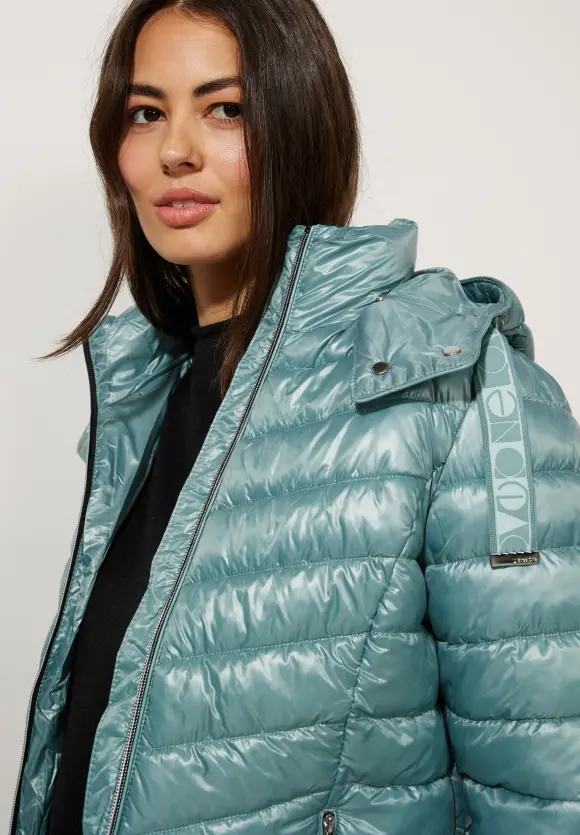 Street One Kurze Steppjacke mit Kapuze
