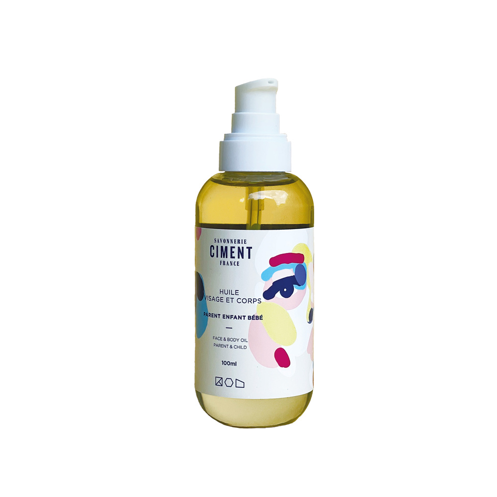 ciment Huile ultra nourissante - fragrance ultra marine certifié cosmos organic Huile