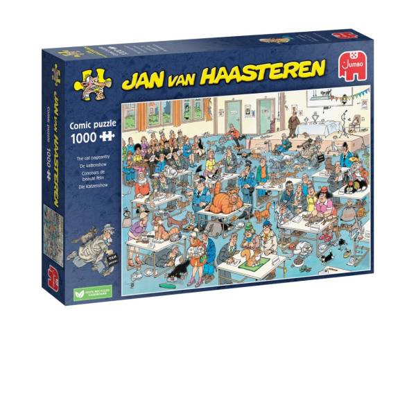 Puzzle: Die Katzenshow  (van Haasteren) (1000 Teile)