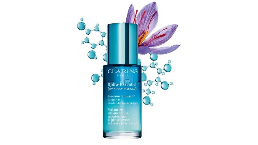 CLARINS Hydra-Essentiel Bi-sérum anti-soif suractivé 30 ml