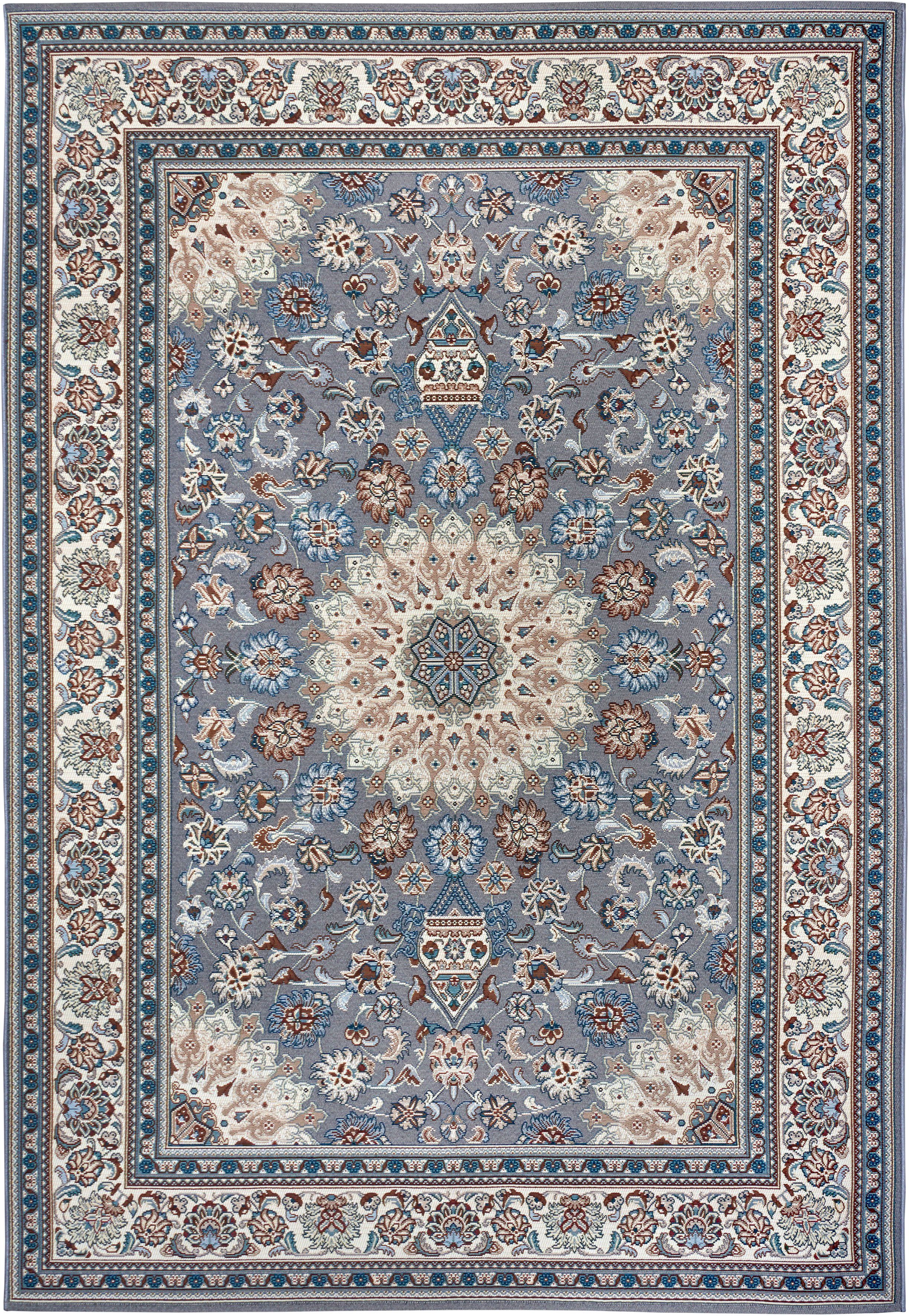 Teppich Kadi, HANSE Home, rechteckig, Höhe: 3 mm, In-& Outdoor, Teppich, Wetterfest, Balkon, Garten, Wohnzimmer, Orient