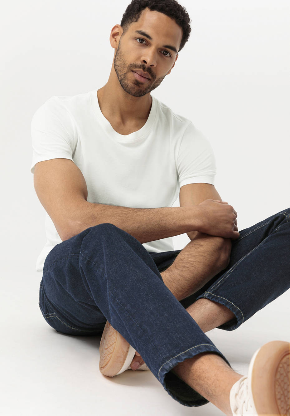 Jeans MADS Relaxed Tapered aus reinem Bio-Denim