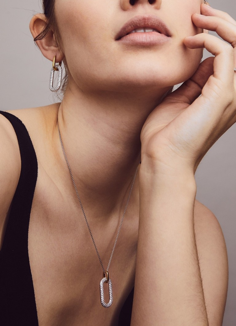 TI SENTO - Milano Silver Necklace 3964ZY