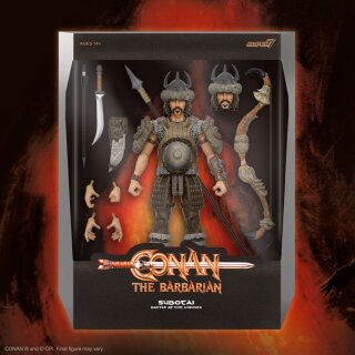 Conan der Barbar Ultimates Actionfigur Subotai (Battle of the Mounds) 18 cm