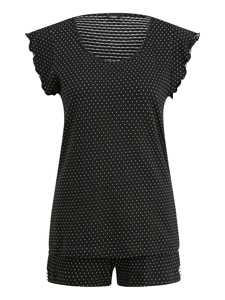 VIVANCE DREAMS Shorty in schwarz-gepunktet günstig kaufen