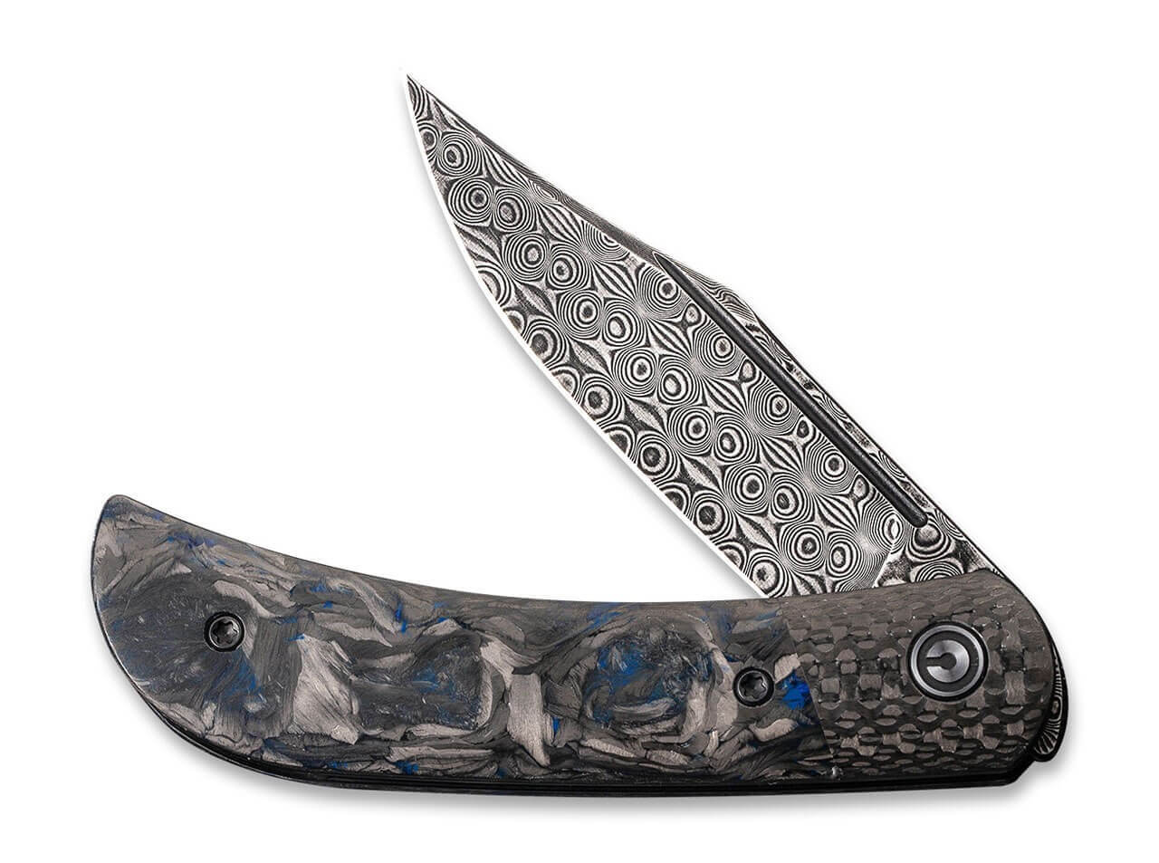 Appalachian Drifter II CF Blue Damascus
