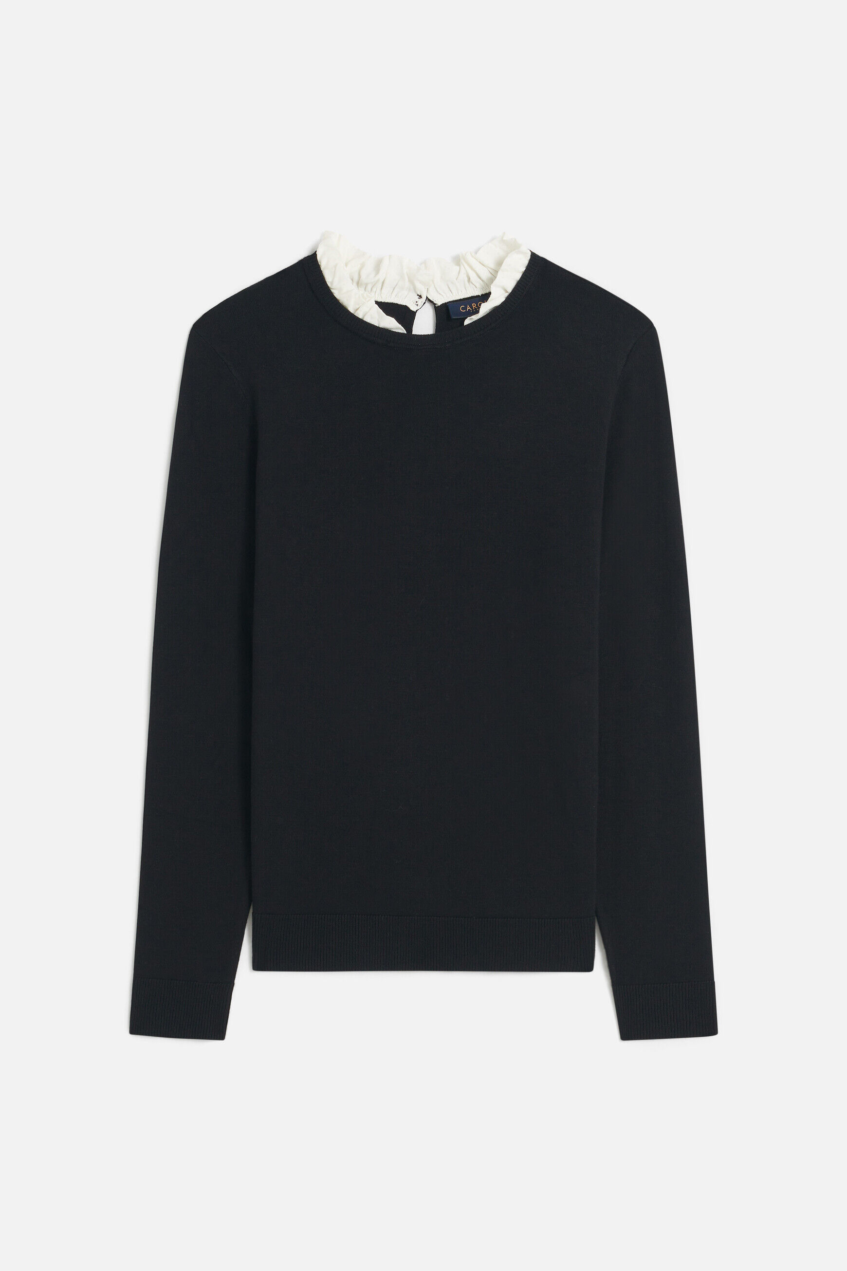 Pull marge noir femme
