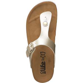 Bio Life Zehentrenner in gold