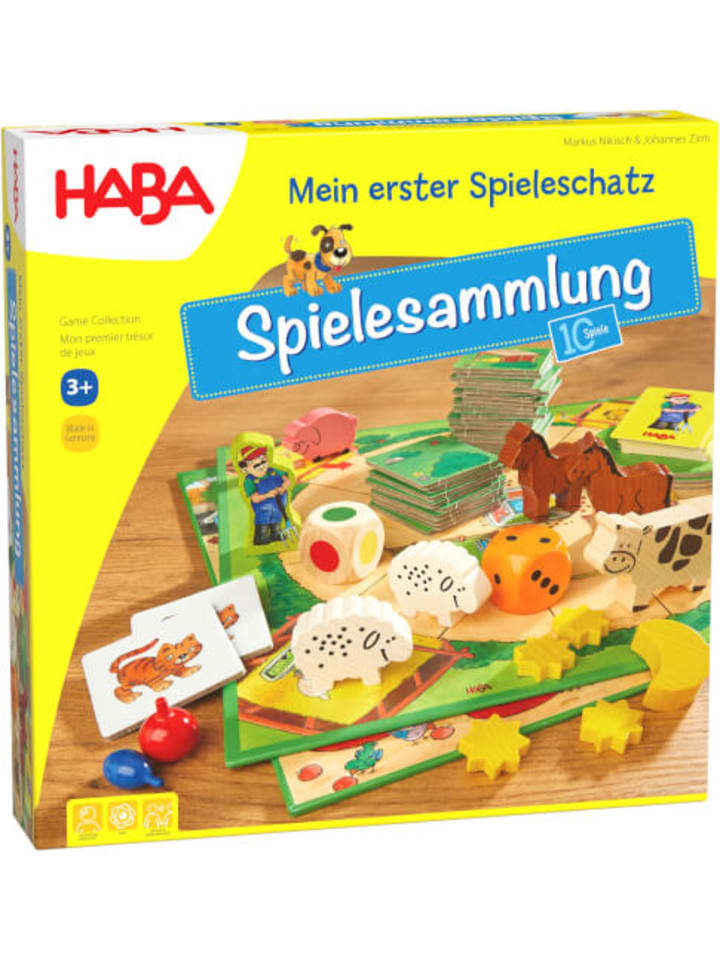 Haba Brettspiel - Mein erster Spieleschatz - Große HABA-Spielesammlung, 3-12 Jahre günstig kaufen onesize