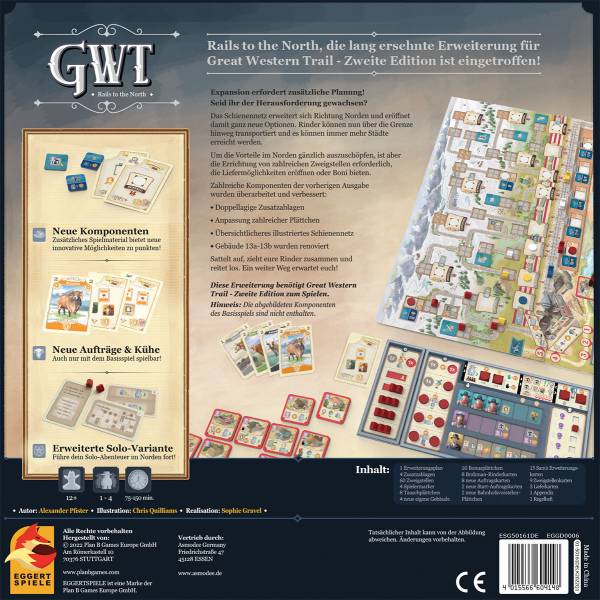 Great Western Trail: Rails to the North (Neuauflage) (Erw.)