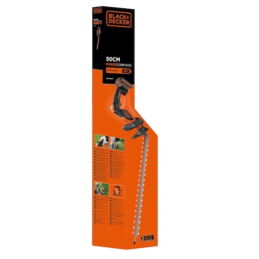 Black & Decker GTC18502PC-QW Akku-Heckenschere 50 cm 18 Volt 2,0 Ah Li-Ion