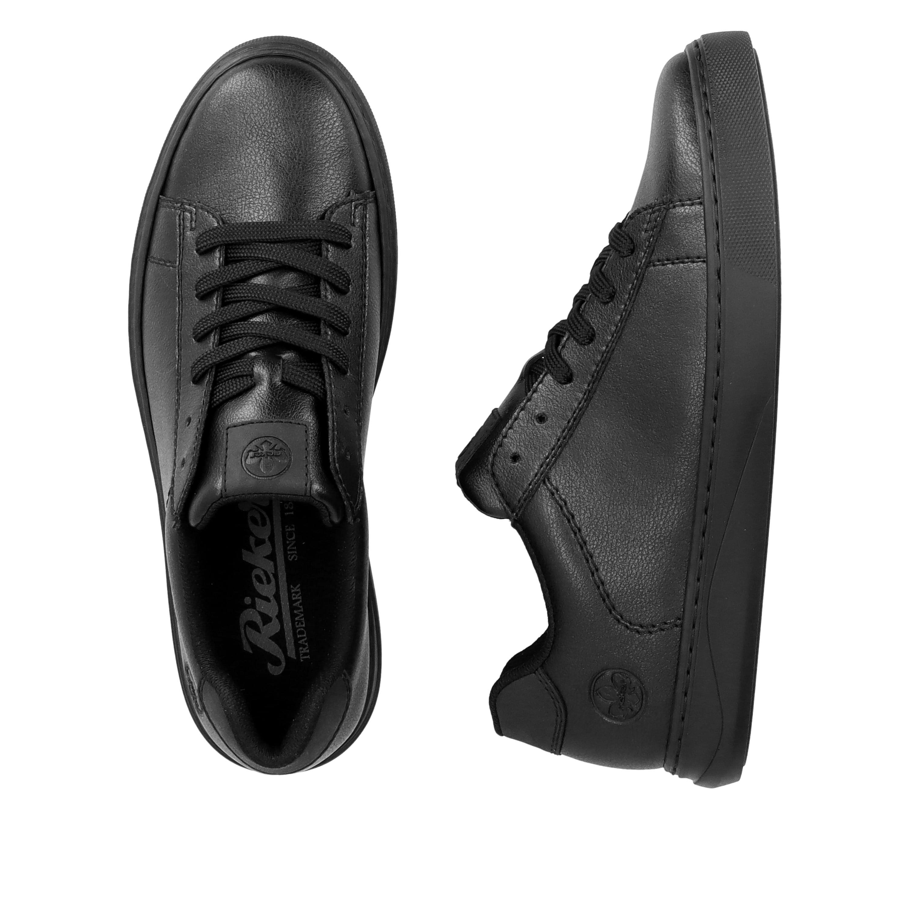 Rieker Herren Sneaker Low tiefschwarz