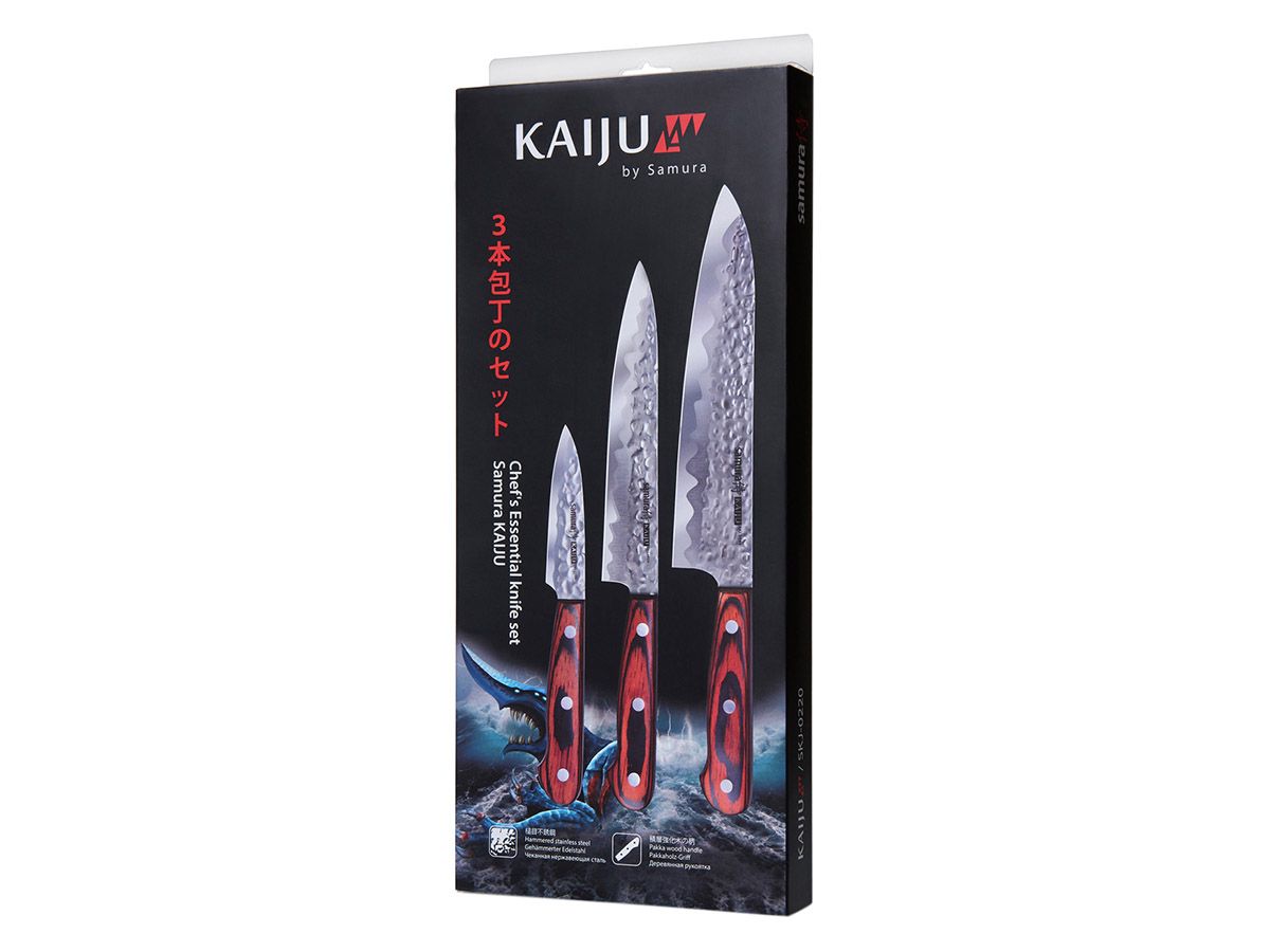 Samura Kaiju Chef's Ess 3-teiliges Messerset