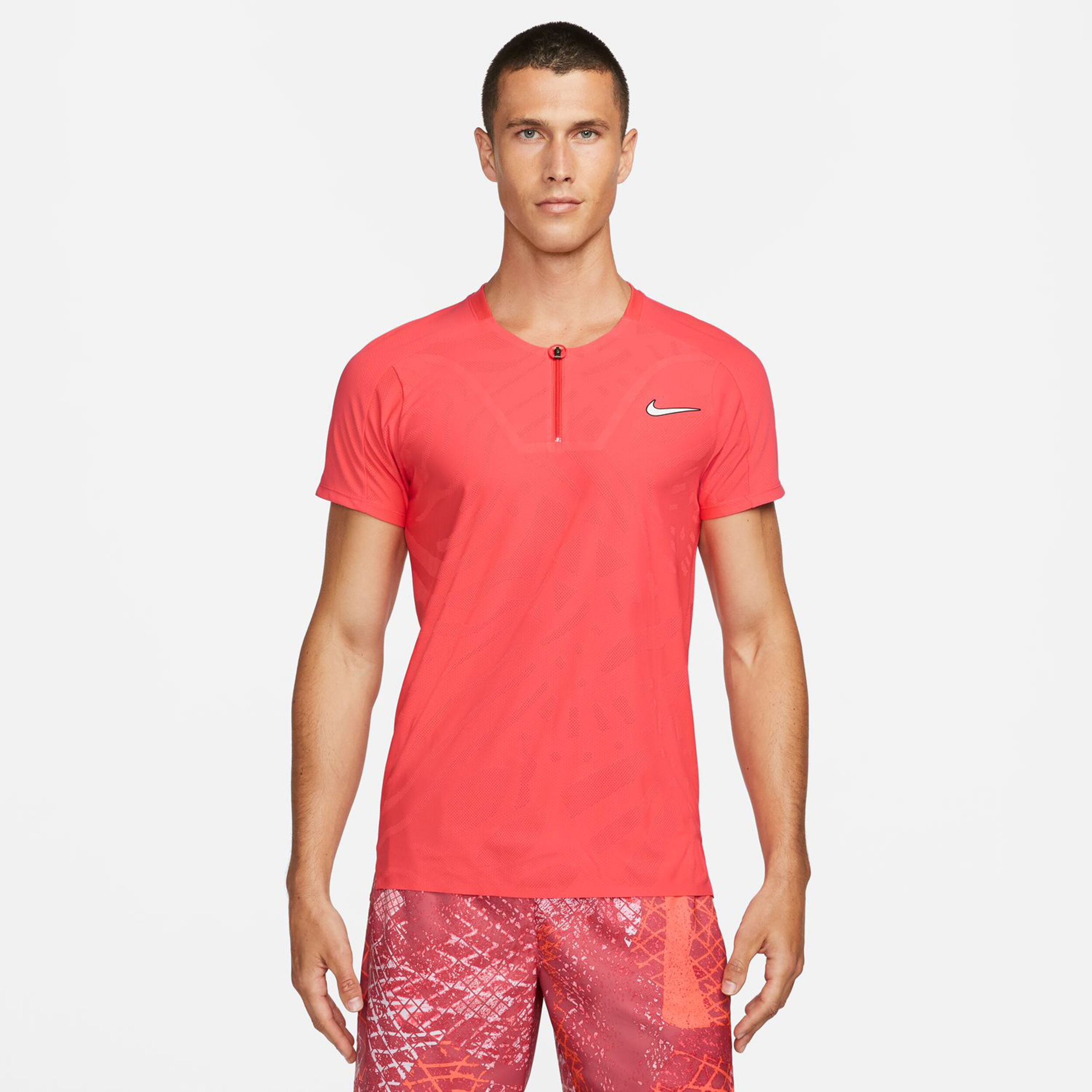 Dri-Fit Court Slim Polo Herren - Koralle