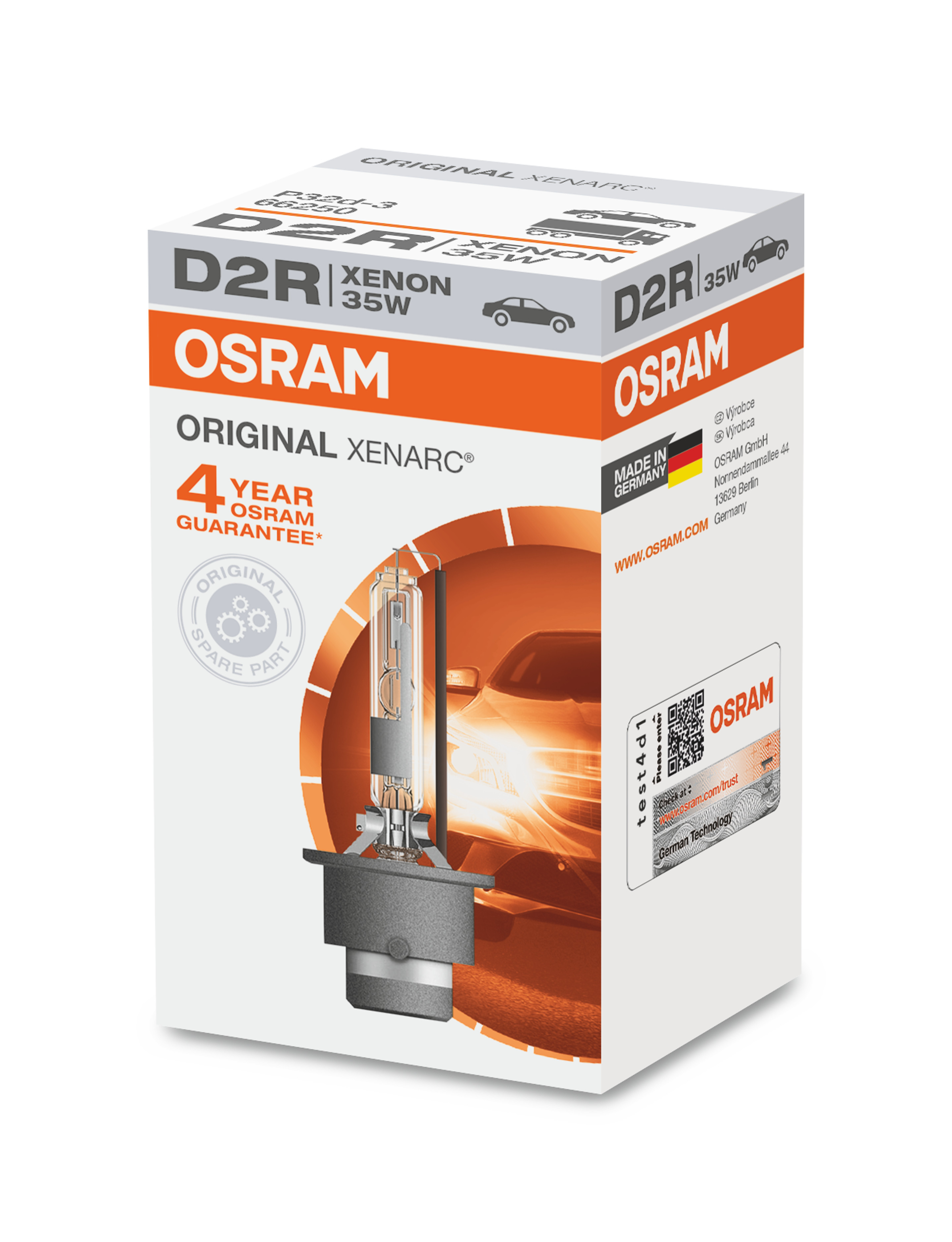 Xenarc Original D2R von OSRAM, 1 Stück - ATU