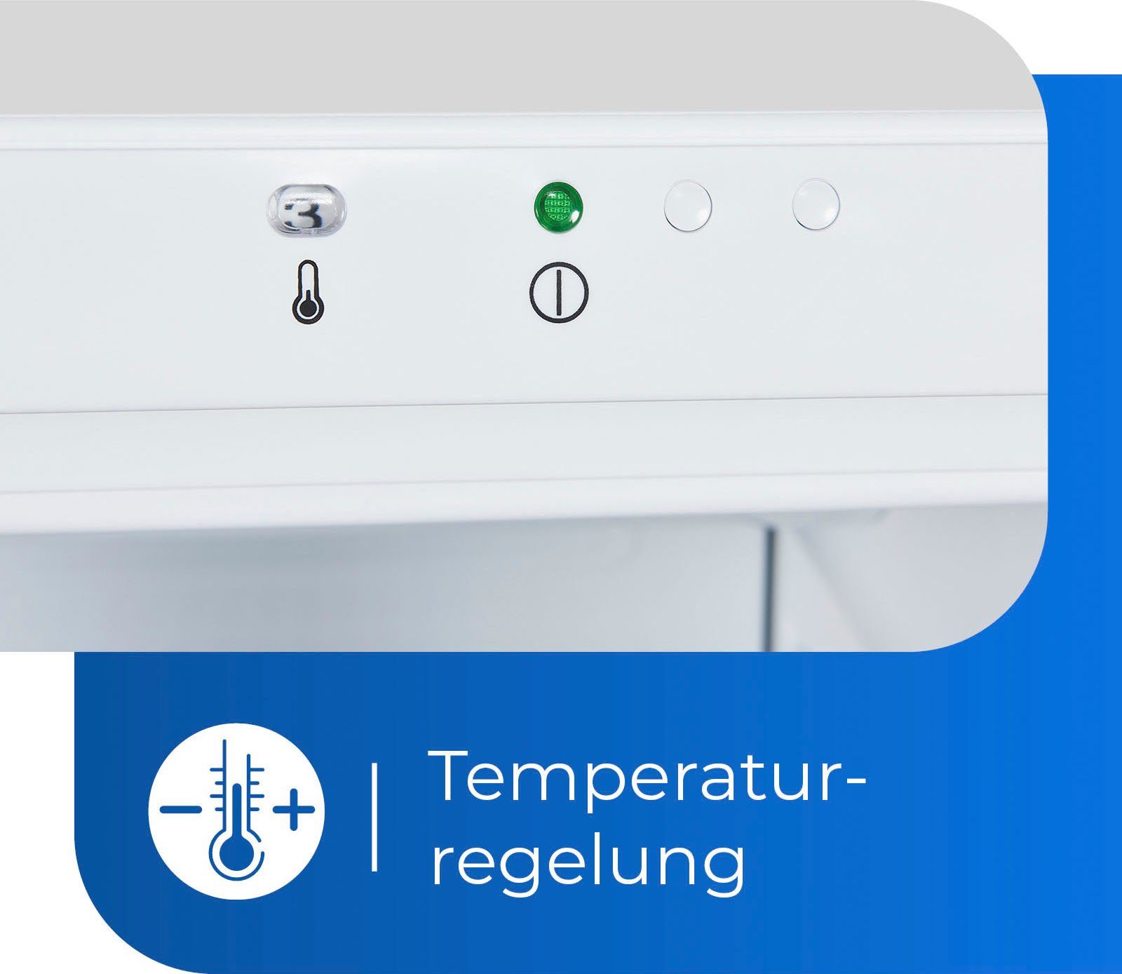 exquisit Getränkekühlschrank GKS350-2-GT-280D weiss, 173 cm hoch, 60 cm breit