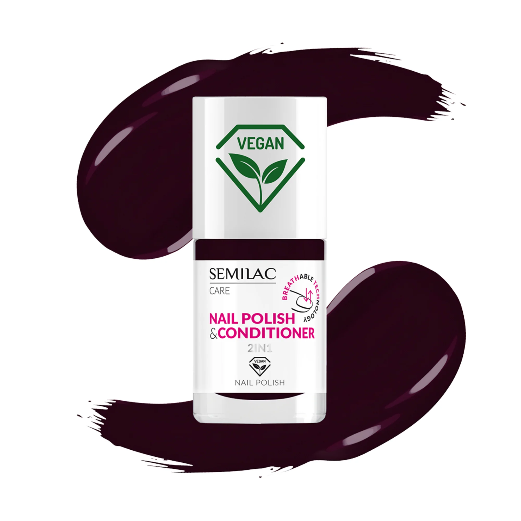 Nagellak met ademende technologie, nagellak en conditioner 2-in-1 - Nagellak