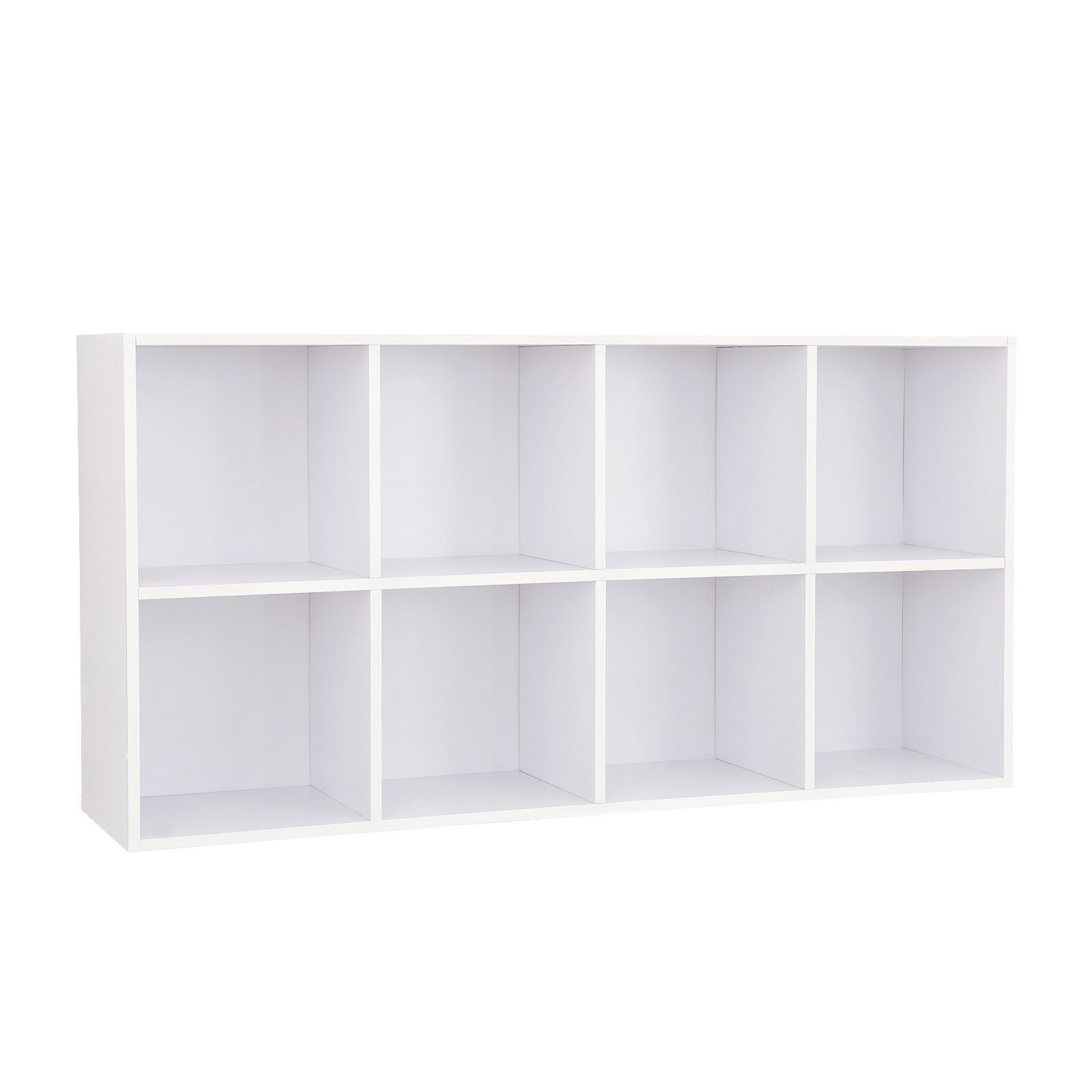 VASAGLE Bücherregal Standregal, Raumteiler, freistehend, Dekoration