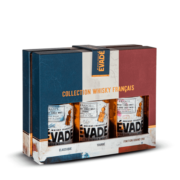 Coffret Whisky Trilogie Evadé 3 x 20cl 42%