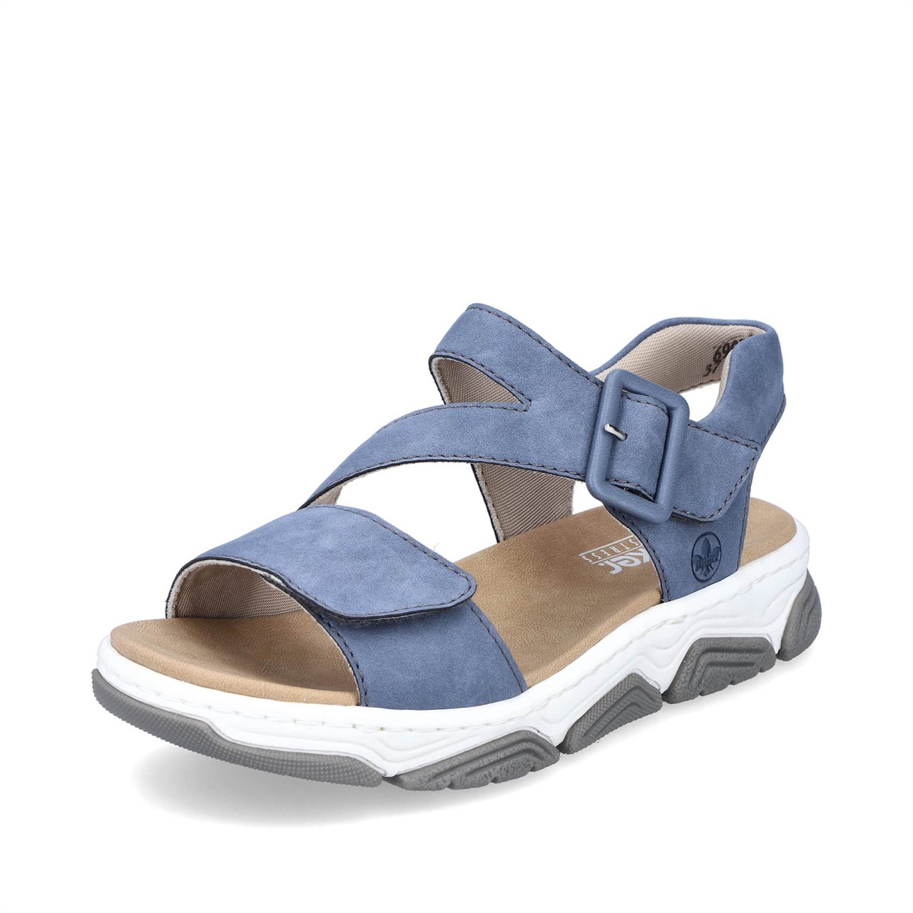 RIEKER Klassische Sandalen blau lightblue