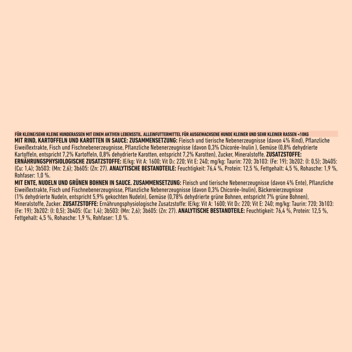 PURINA ONE MINI <10kg Active Multipack 10x85g kaufen bei ZooRoyal