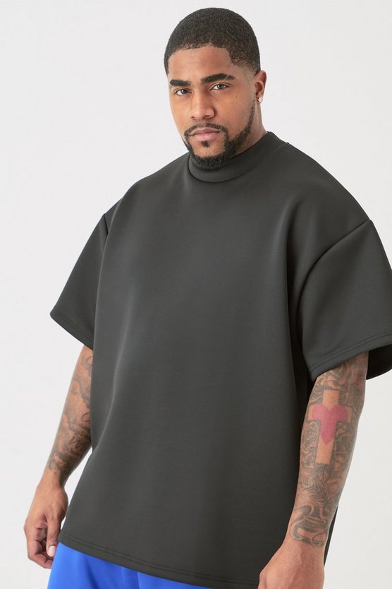Plus Oversize Scuba T-Shirt