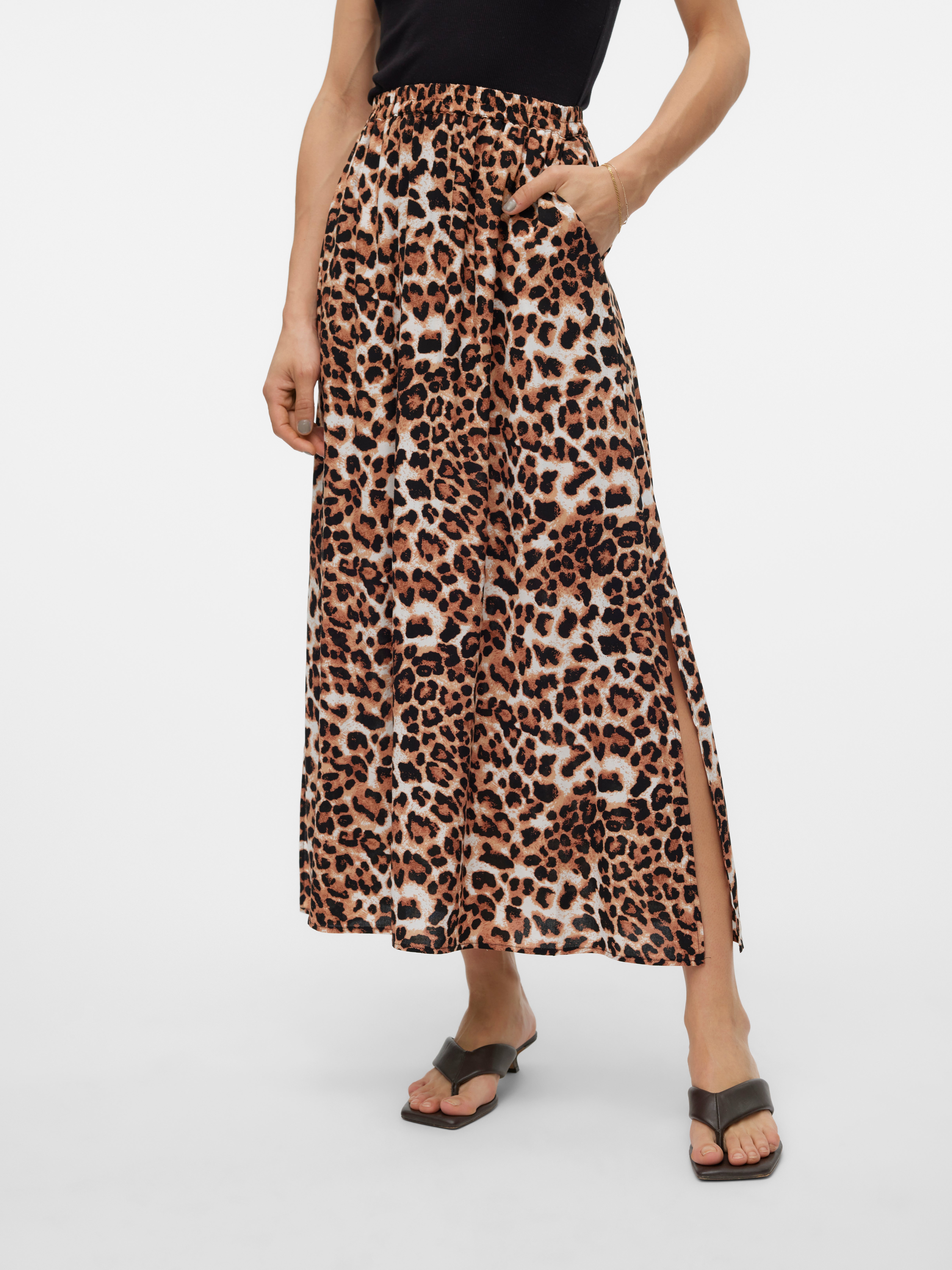 VMEASY Hohe Taille Langer Rock
