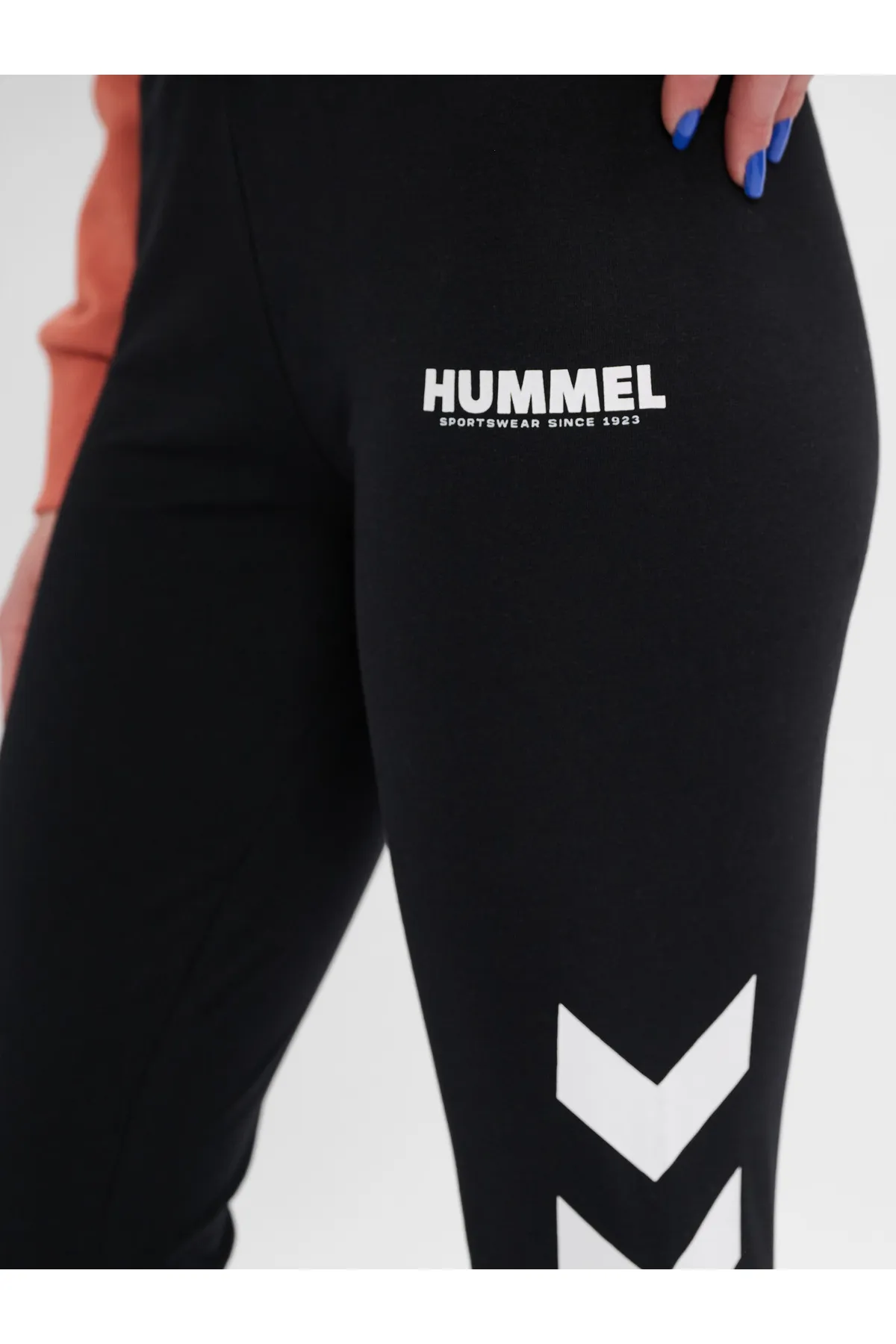 hummel  Sport-Leggings - Schwarz - Mittlerer Bund
