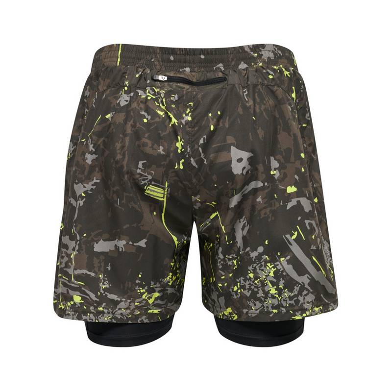 hummel Newline Kansas 2-IN-1 Short Laufshorts Herren