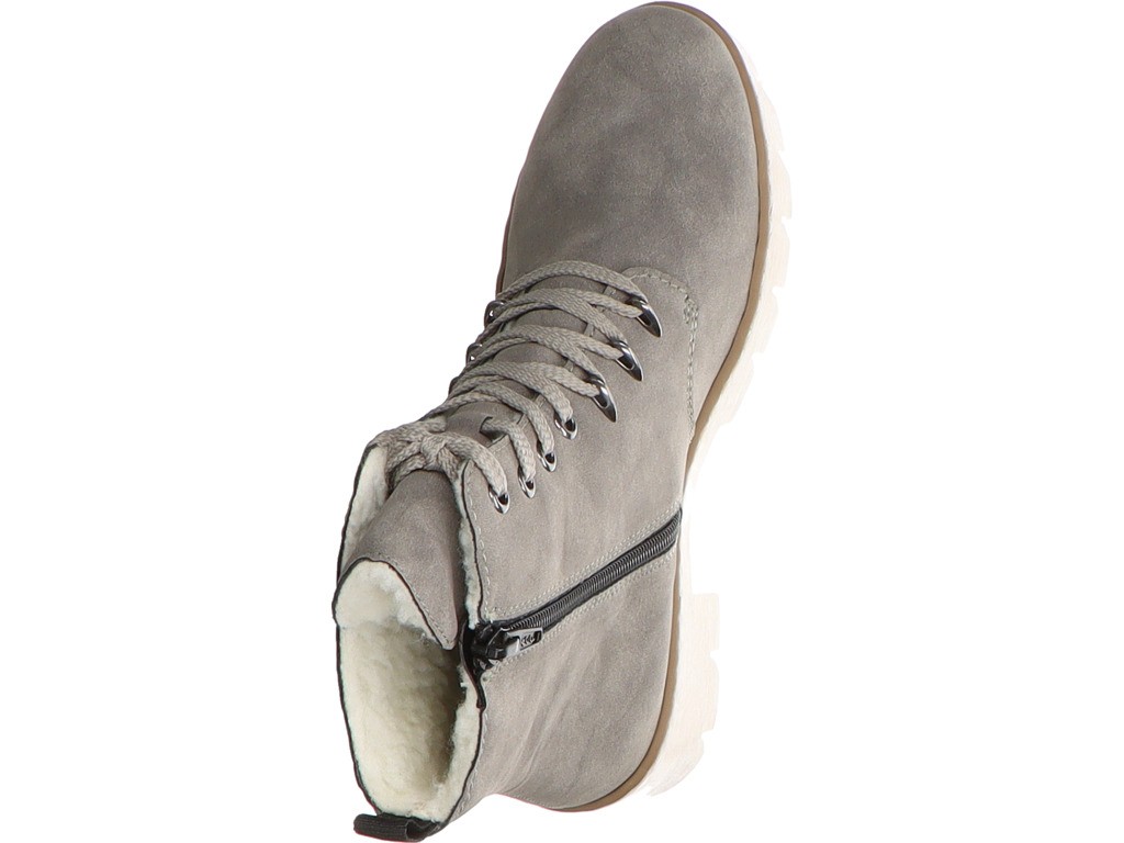 RIEKER Winterstiefel grau