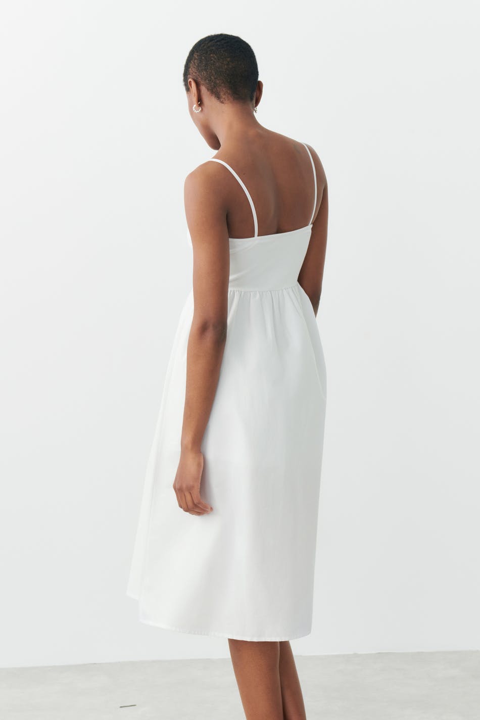 Bandeau midi dress