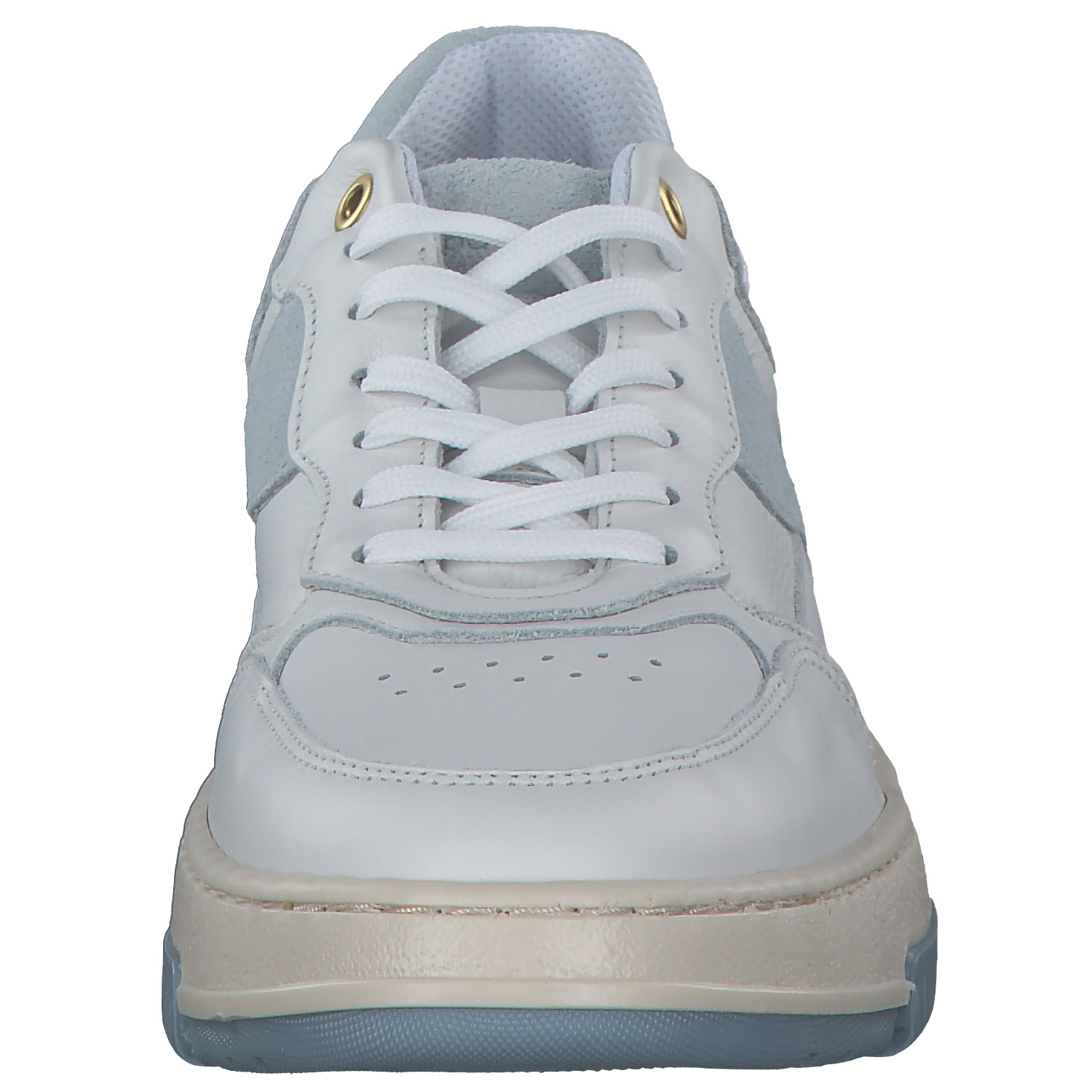 Palado S2-2210, Schnürschuhe, Damen, Weiß/Blau