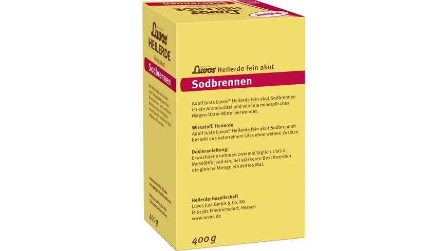 Luvos Heilerde fein akut Sodbrennen 400 g