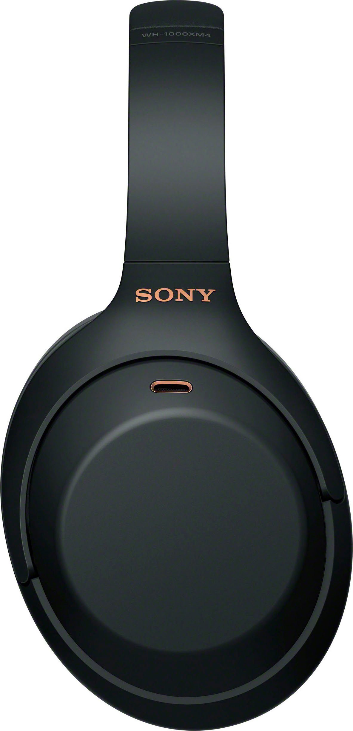 Sony WH-1000XM4 kabelloser Over-Ear-Kopfhörer (Noise-Cancelling, One-Touch Verbindung via NFC, Bluetooth, NFC, Touch Sensor, Schnellladefunktion)
