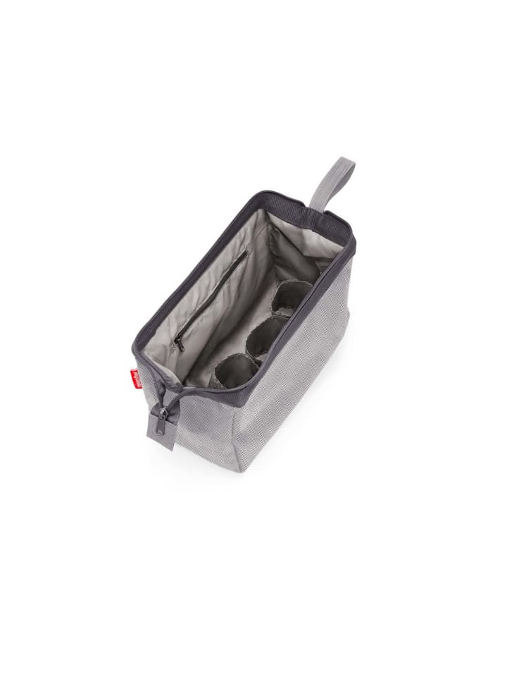 Reisenthel cosmetics travelcosmetic - Kulturbeutel 26 cm (leo nero) in herringbone grey günstig kaufen onesize