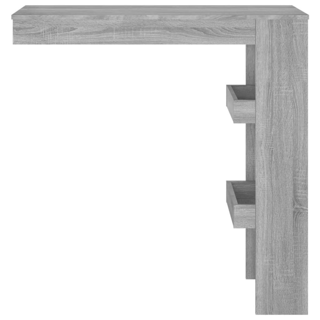 möbelando Tresentisch 3013730 (LxBxH: 45x102x103,5 cm), aus Holzwerkstoff in Grau Sonoma